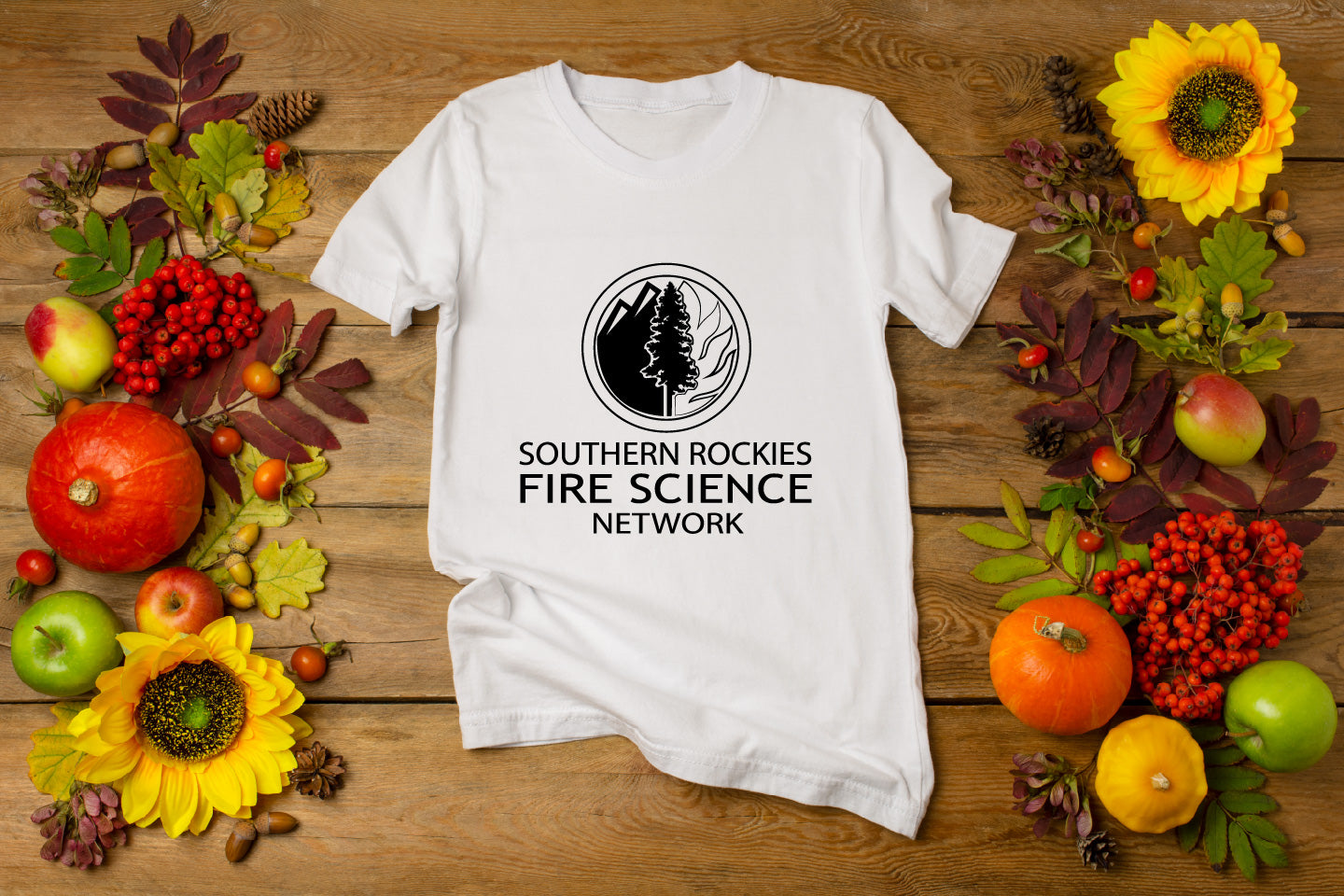 Southern Rockies Fire Science Network Logo SVG | Wildfire Research Vector for CNC & Printing