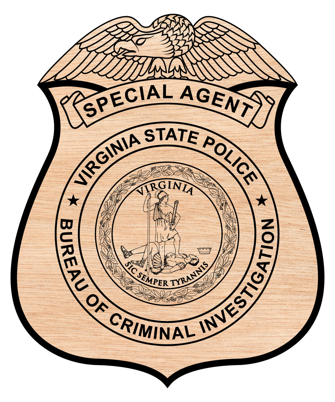 Special Agent Badge Virginia State Police