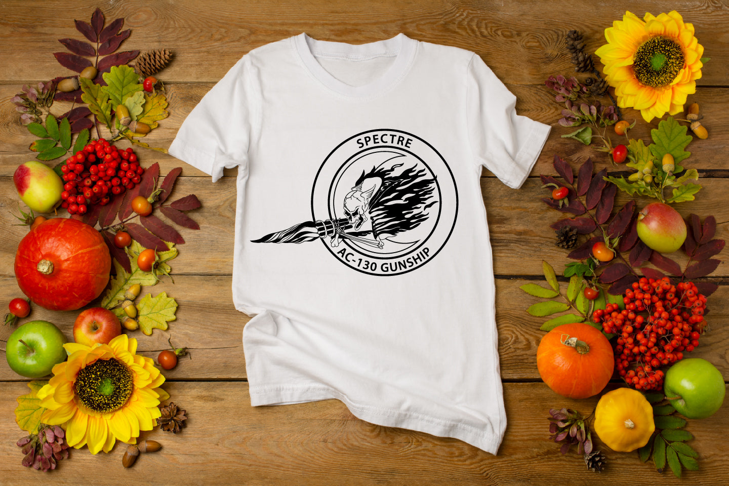 Spectre Gunship Logo – Military Vector Design