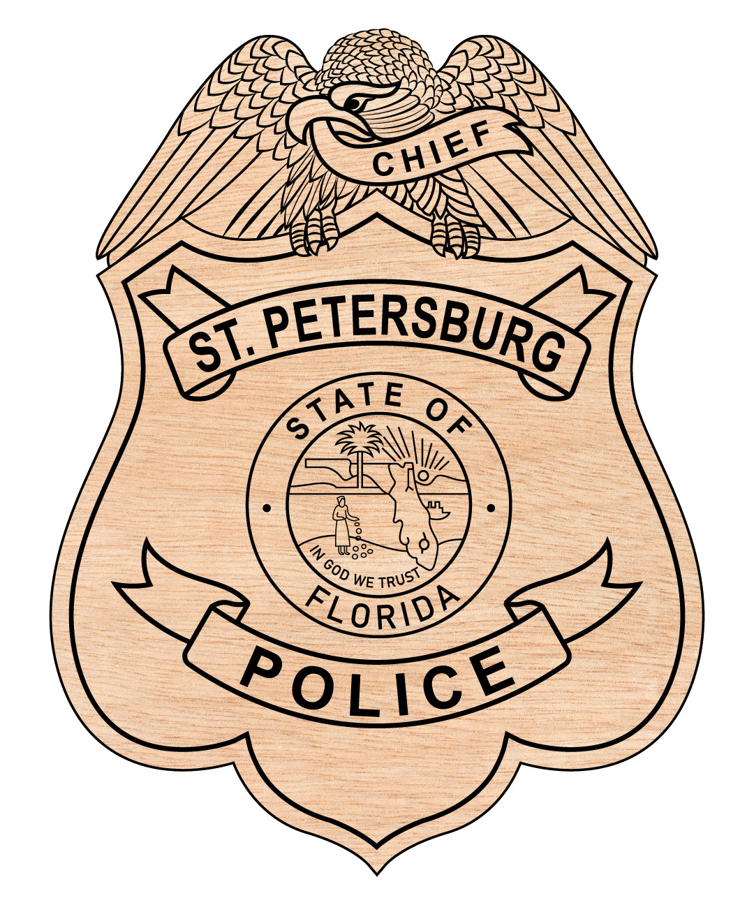 St. Petersburg Police Chief Badge SVG
St Petersburg Police Chief Badge Vector
St Petersburg Police Command Emblem
Police Chief Badge SVG St Petersburg
St Petersburg Law Enforcement Chief Badge