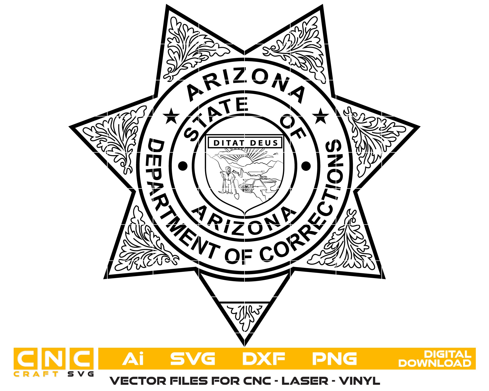 Arizona Department of Corrections Badge