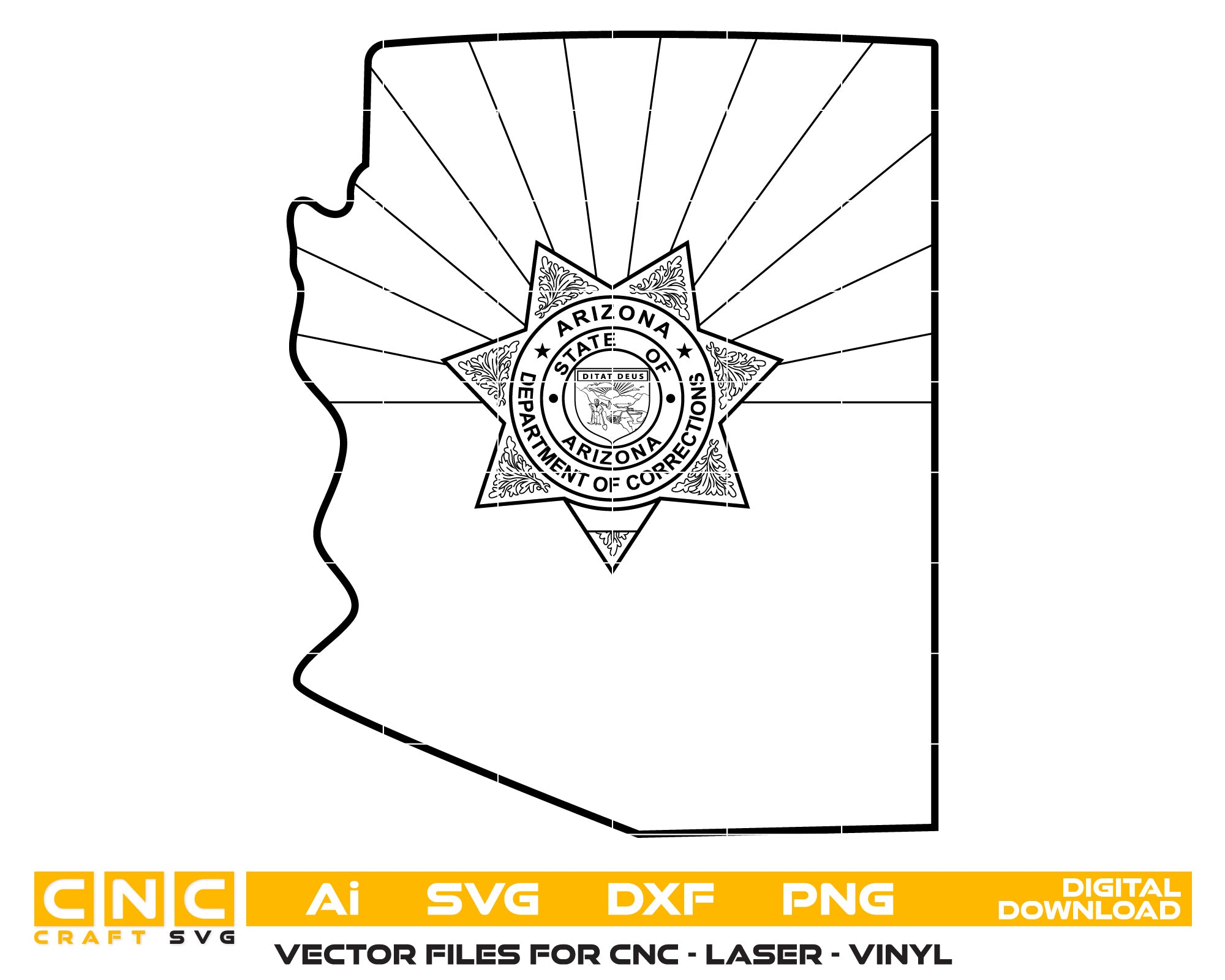 Arizona Department of Corrections Badge