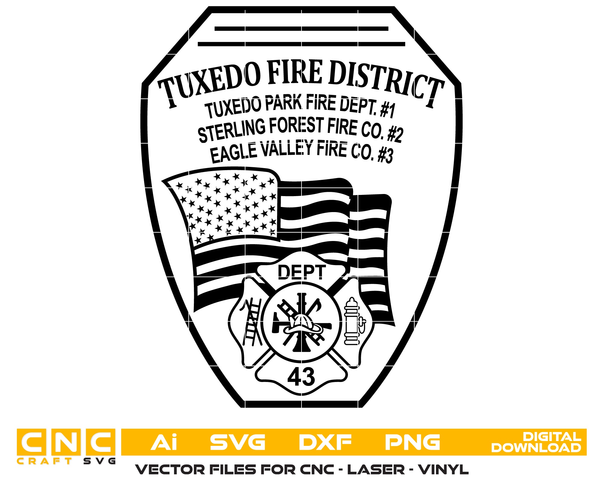Sterling Forest Fire Co. Patch, Tuxedo