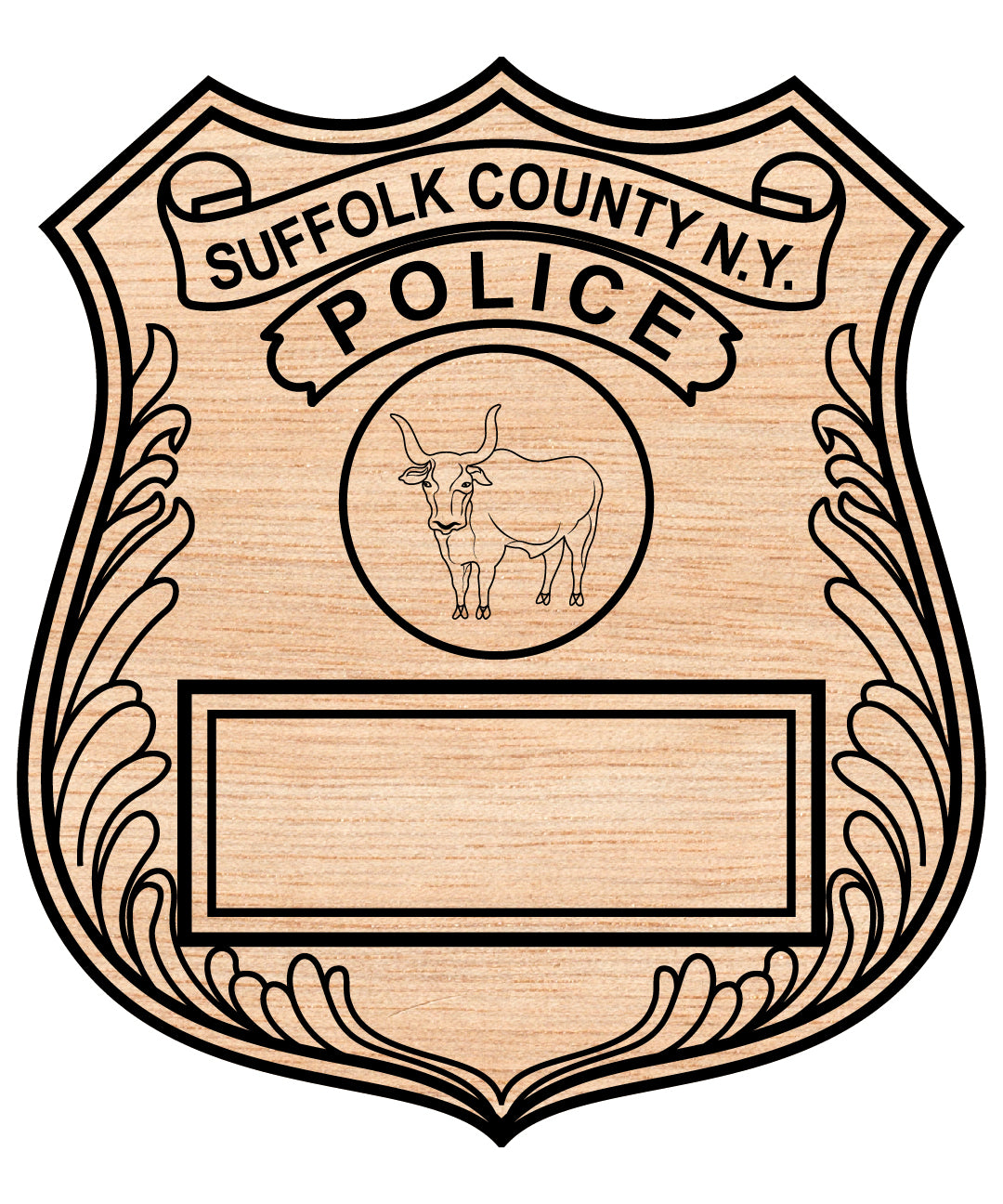 Suffolk County Police Badge
