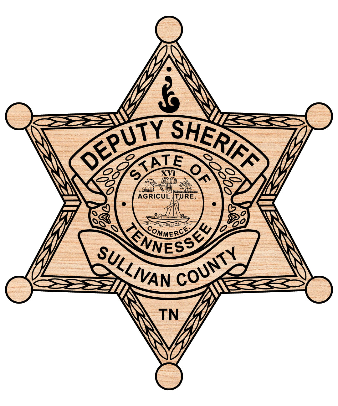 Sheriff’s Office Badge
Sullivan County Sheriff Badge
 Sheriff Badge
Tennessee Sheriff Badge
Sheriff Badge SVG