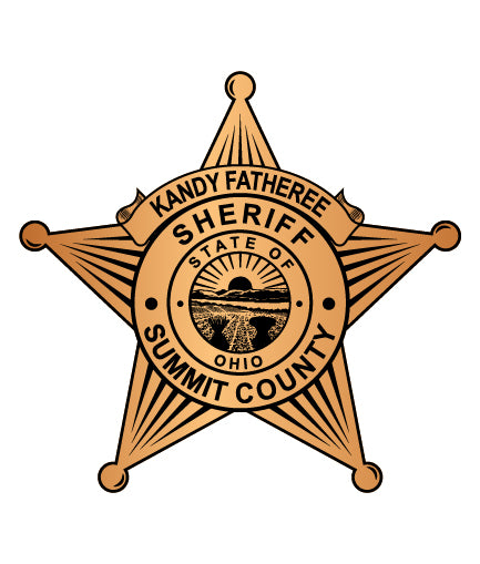 Summit County Sheriff Badge SVG
