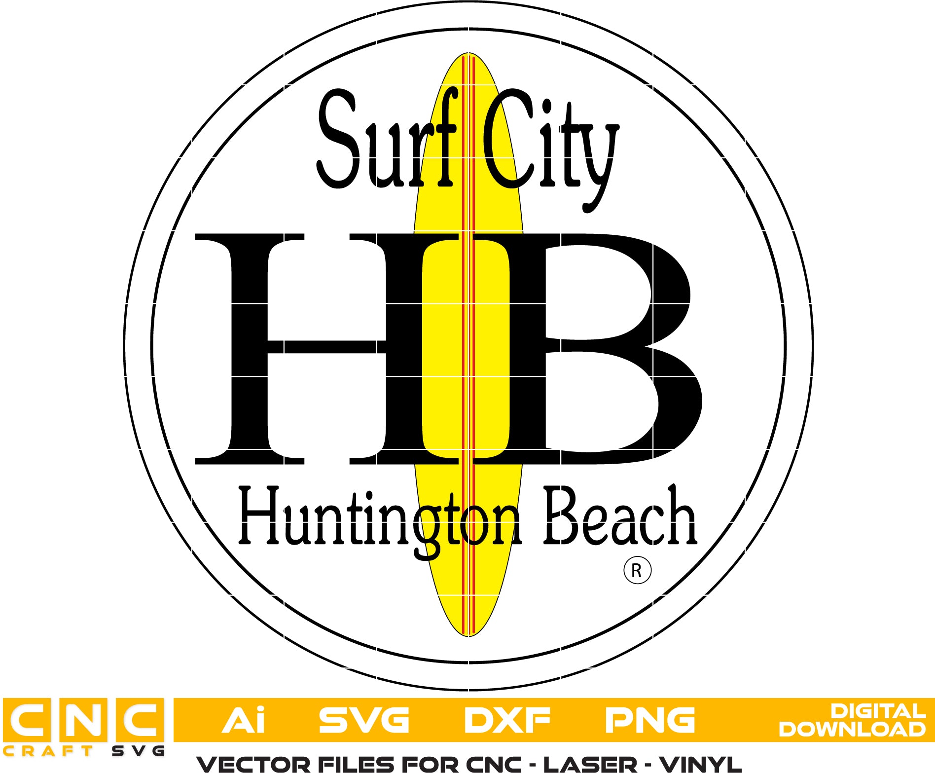 Surf City Huntington Beach Logo