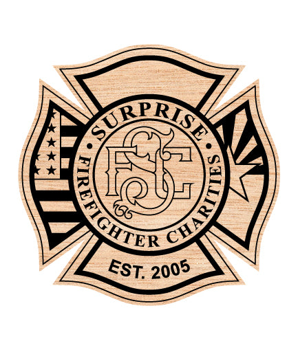 Surprise Firefighters Charities Badge