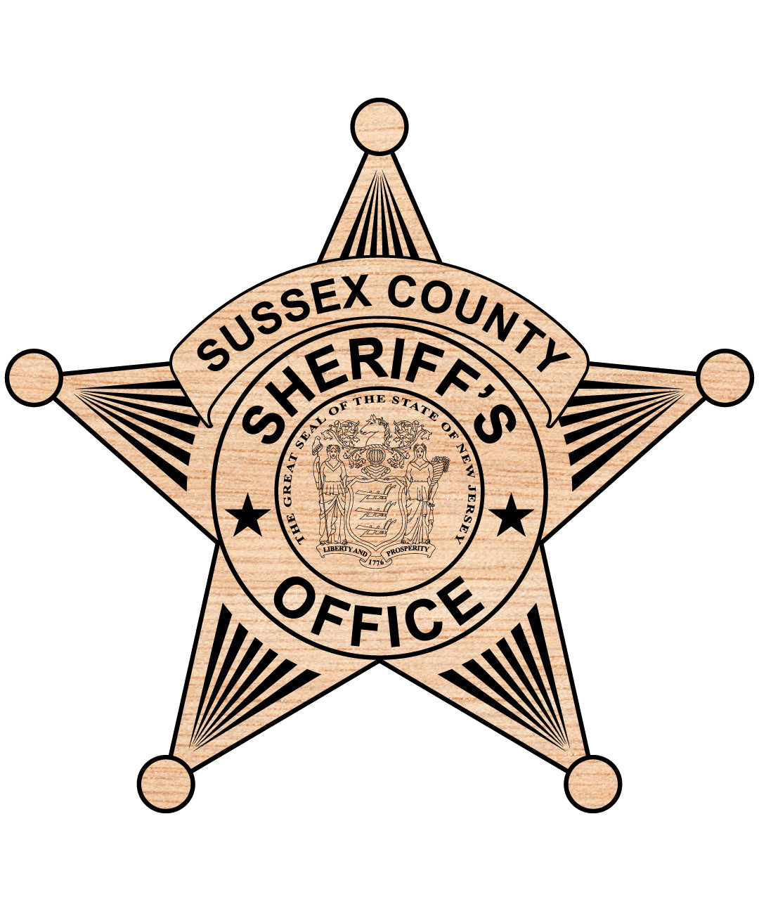 Sussex Sheriff Badge
Sheriff Badge
Sheriff Badge SVG
New Jersey Sheriff Badge