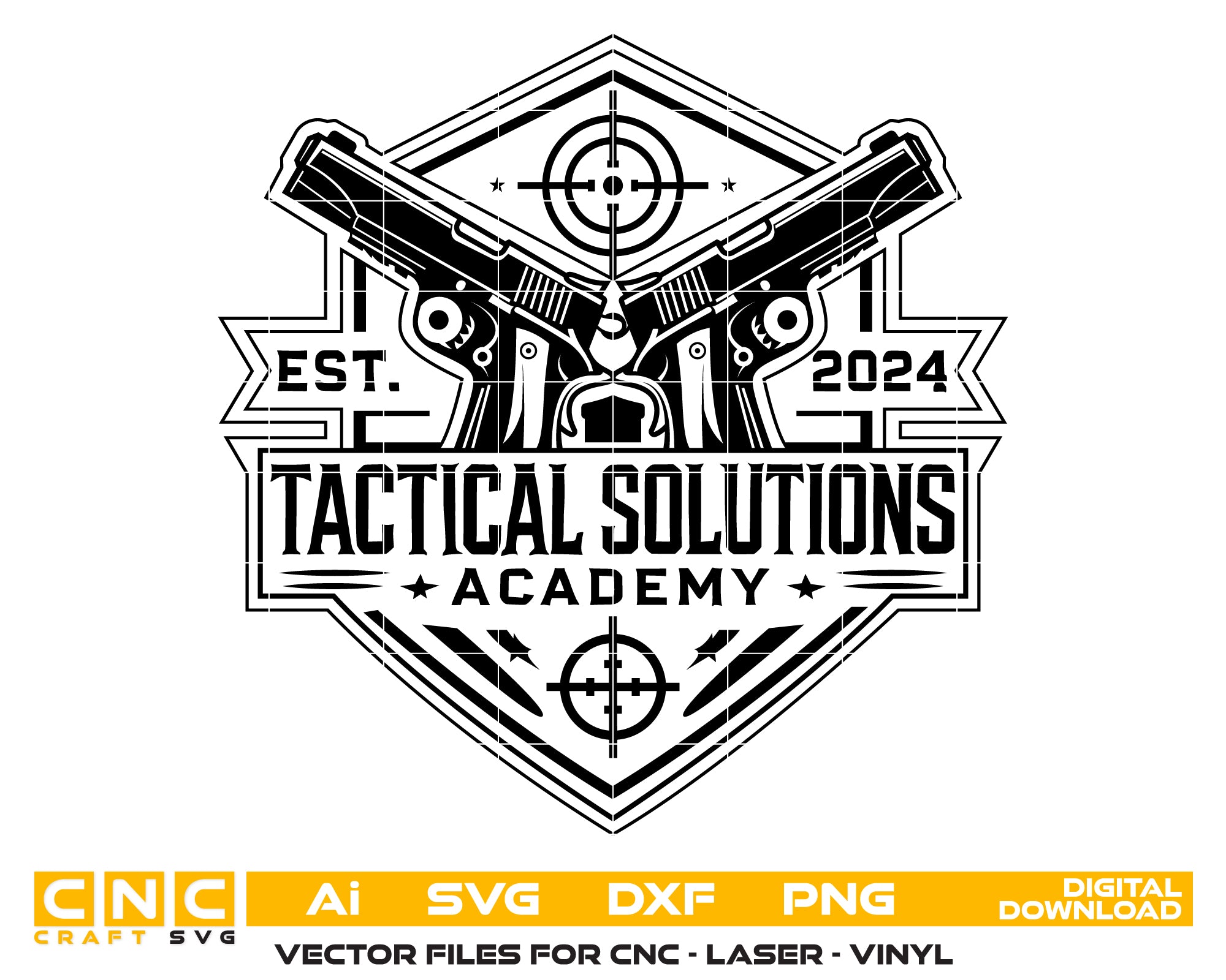 Tactical Solutions Academy Logo SVG