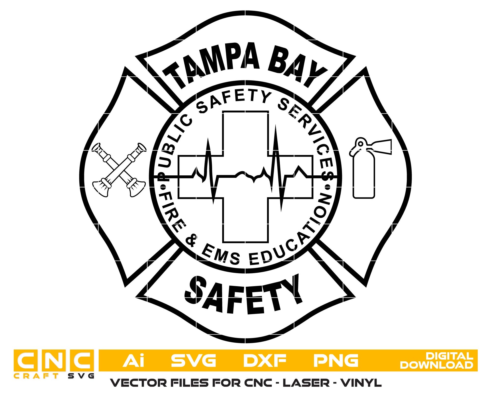 Tampa Bay Fire Safety Patch, Florida