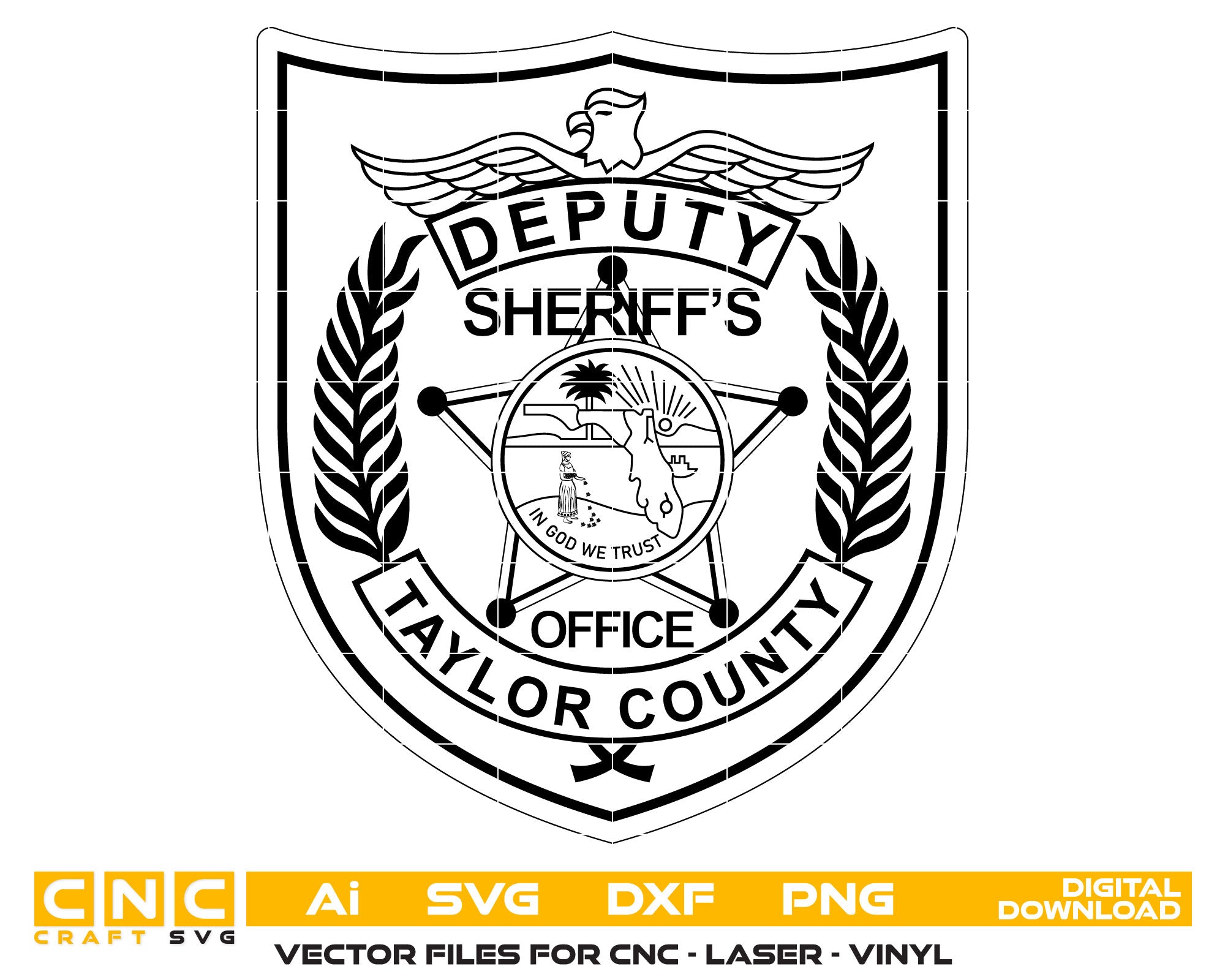 Taylor County Florida Sheriff's Office Patch