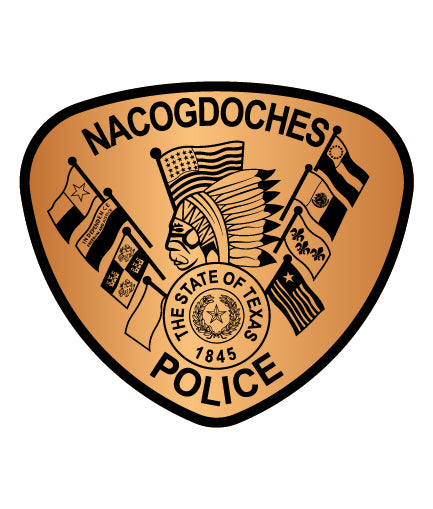 Texas Nacogdoches Police Patch SVG – Digital Vector File for Printing & Engraving