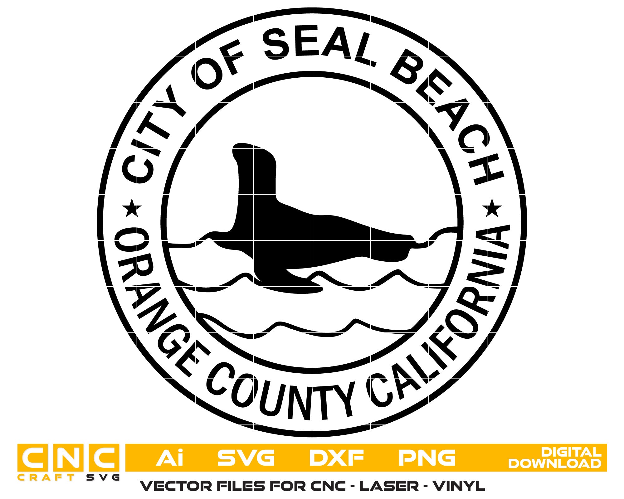 The City Of Seal Beach Seal, Orange County, California