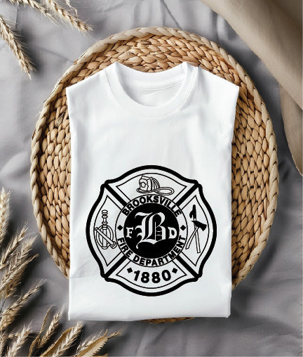 The City of Brooksville Fire Department Badge