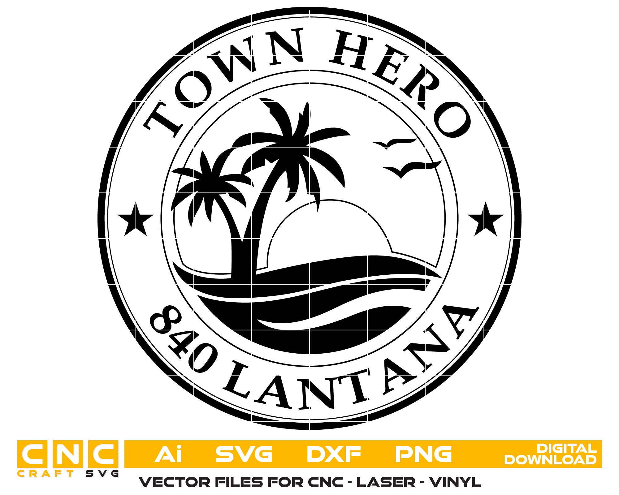 Town Hero Lantana Seal, Florida