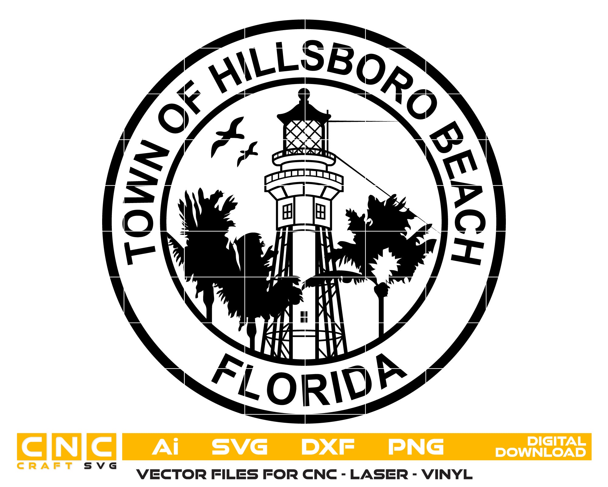 Town Of Hillsboro Beach Florida Seal