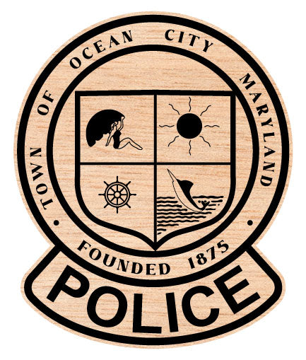 Town Of Ocean City police Patch