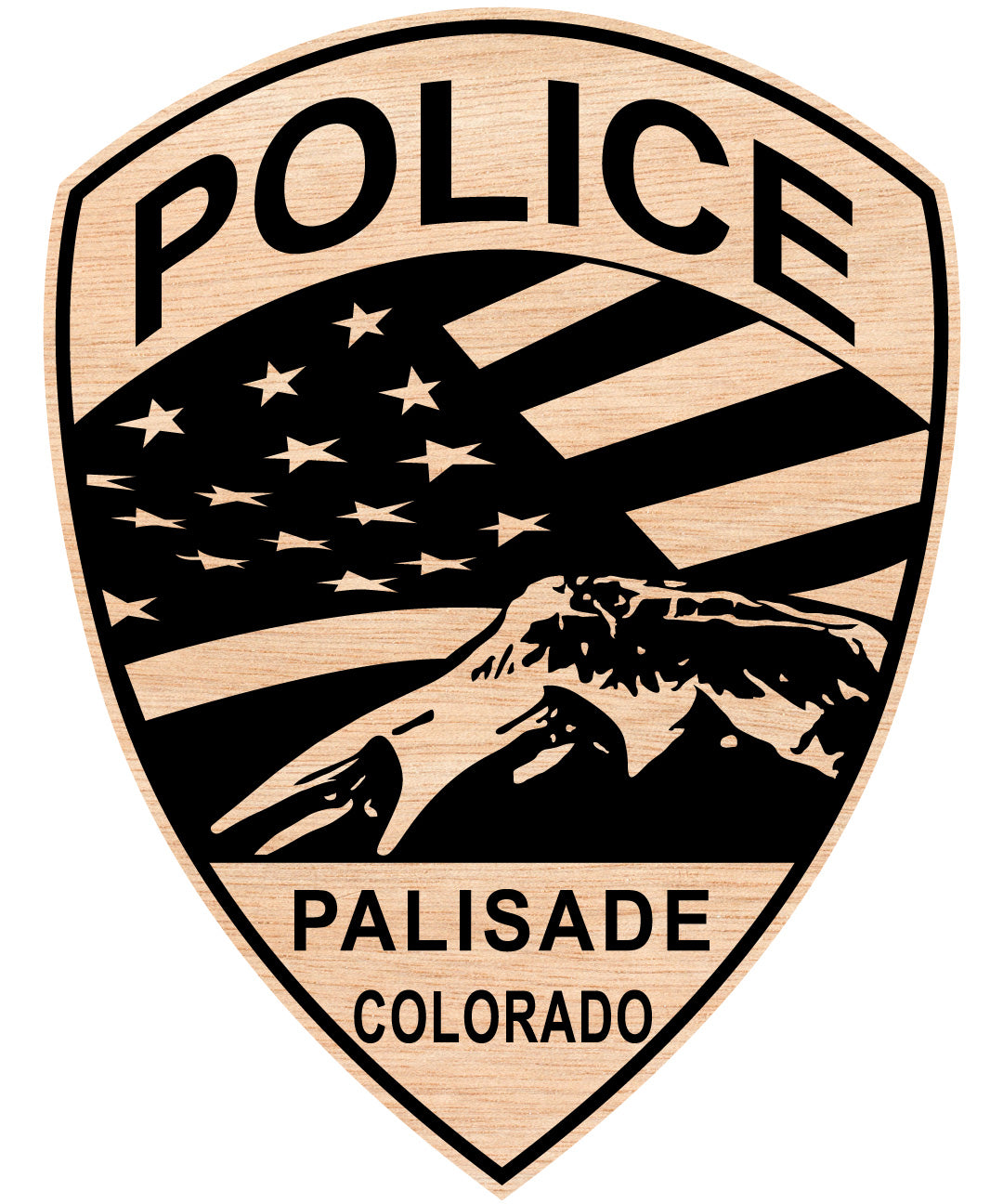 Palisade Police Badge SVG