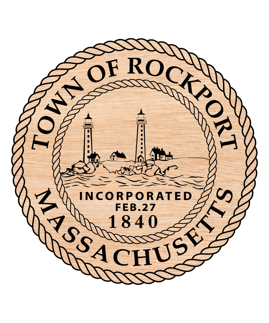 Town Of Rockport Seal, Massachusetts