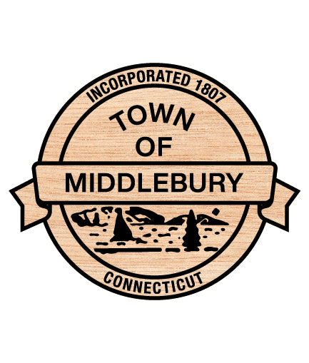 Town of Middlebury Seal SVG, Middlebury Connecticut Municipal Seal Vector, Official Middlebury Emblem, Town of Middlebury Government Seal SVG, Historic Middlebury Seal Vector File