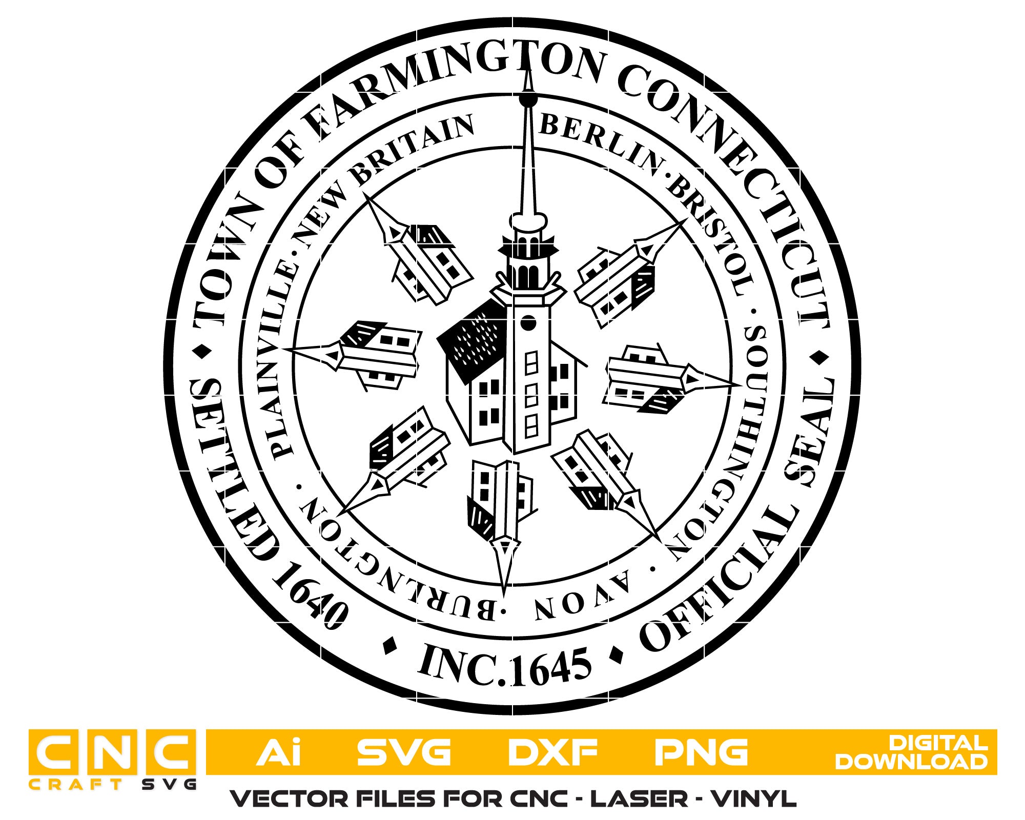 Town of Farmington, Connecticut Seal