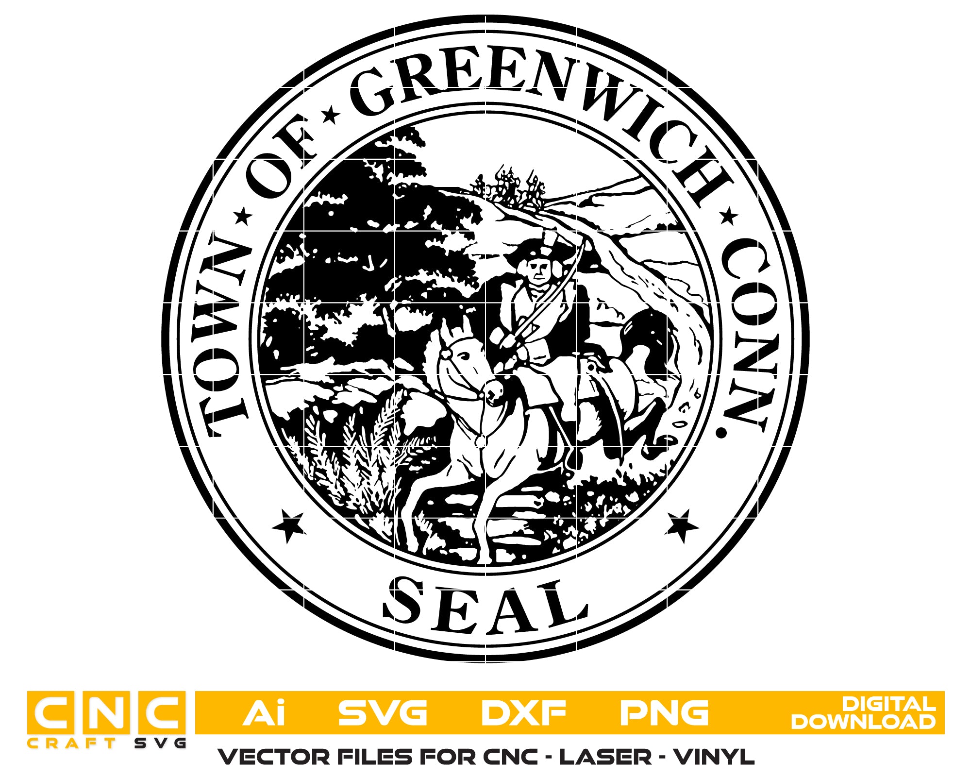 Town of Greenwich Connecticut Seal