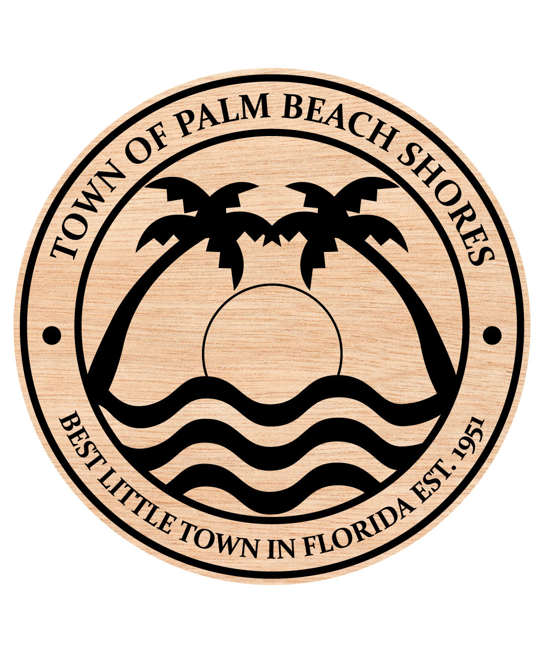 Town of Palm Beach Shores Seal, Florida