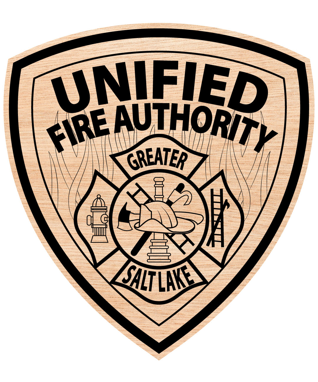 Unified Fire Authority Greater Salt Lake Badge