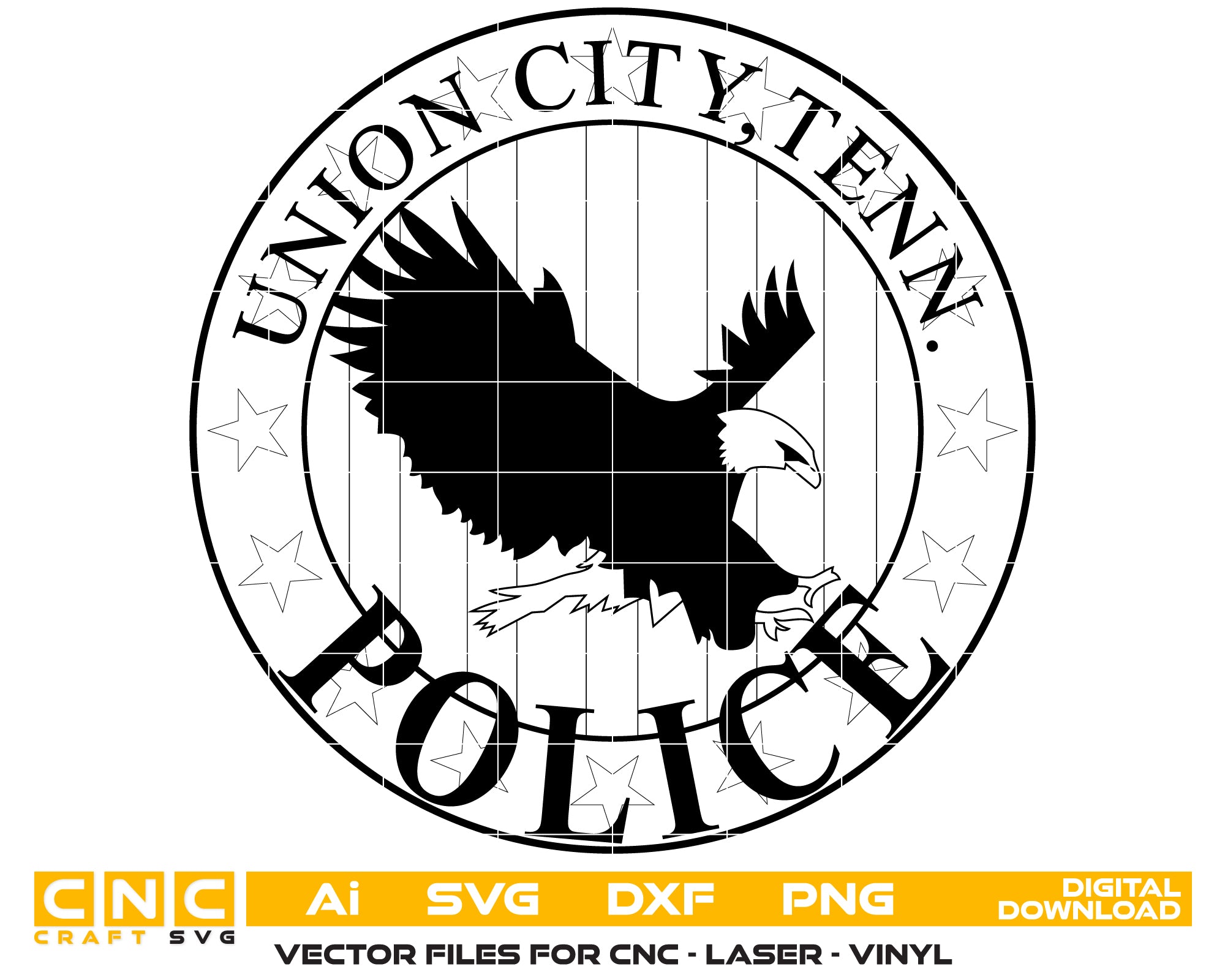 Union City, Tennessee Police Department Logo