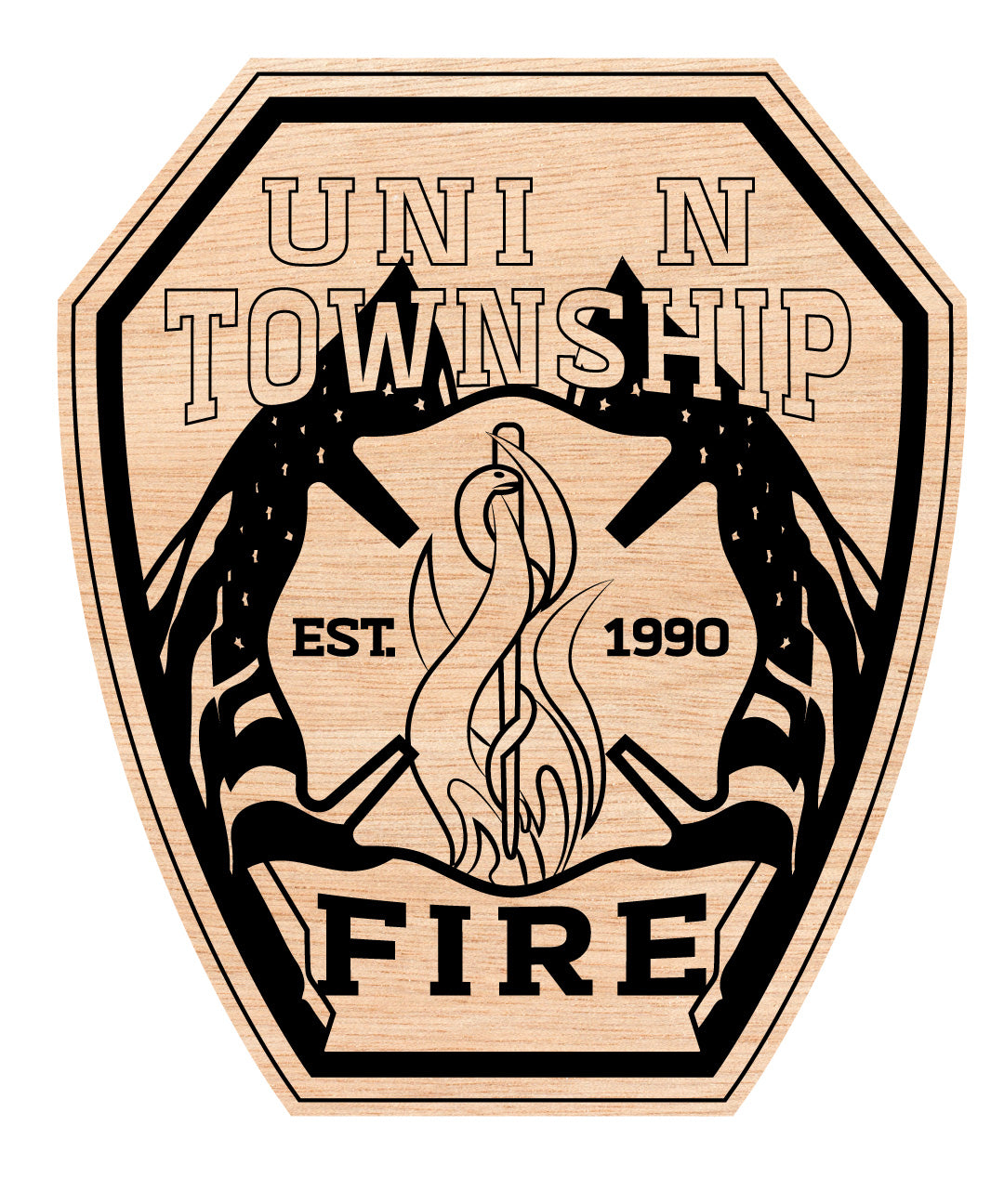 Union Township Clermont County Fire Department Badge