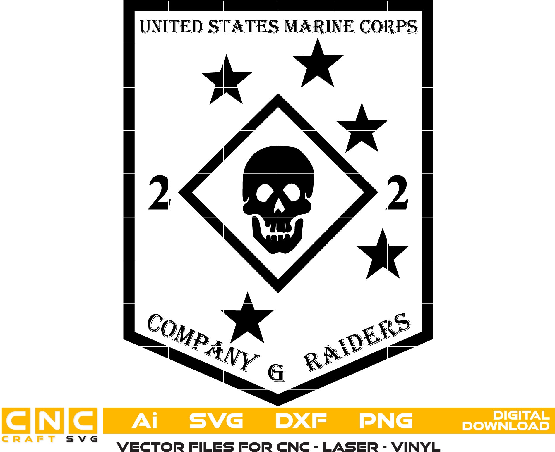 Craft Art, United States Marine Corps Craft Svg