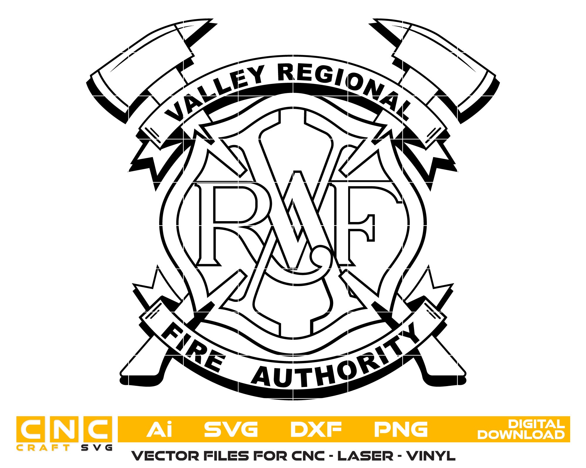 Valley Regional Fire Department Badge