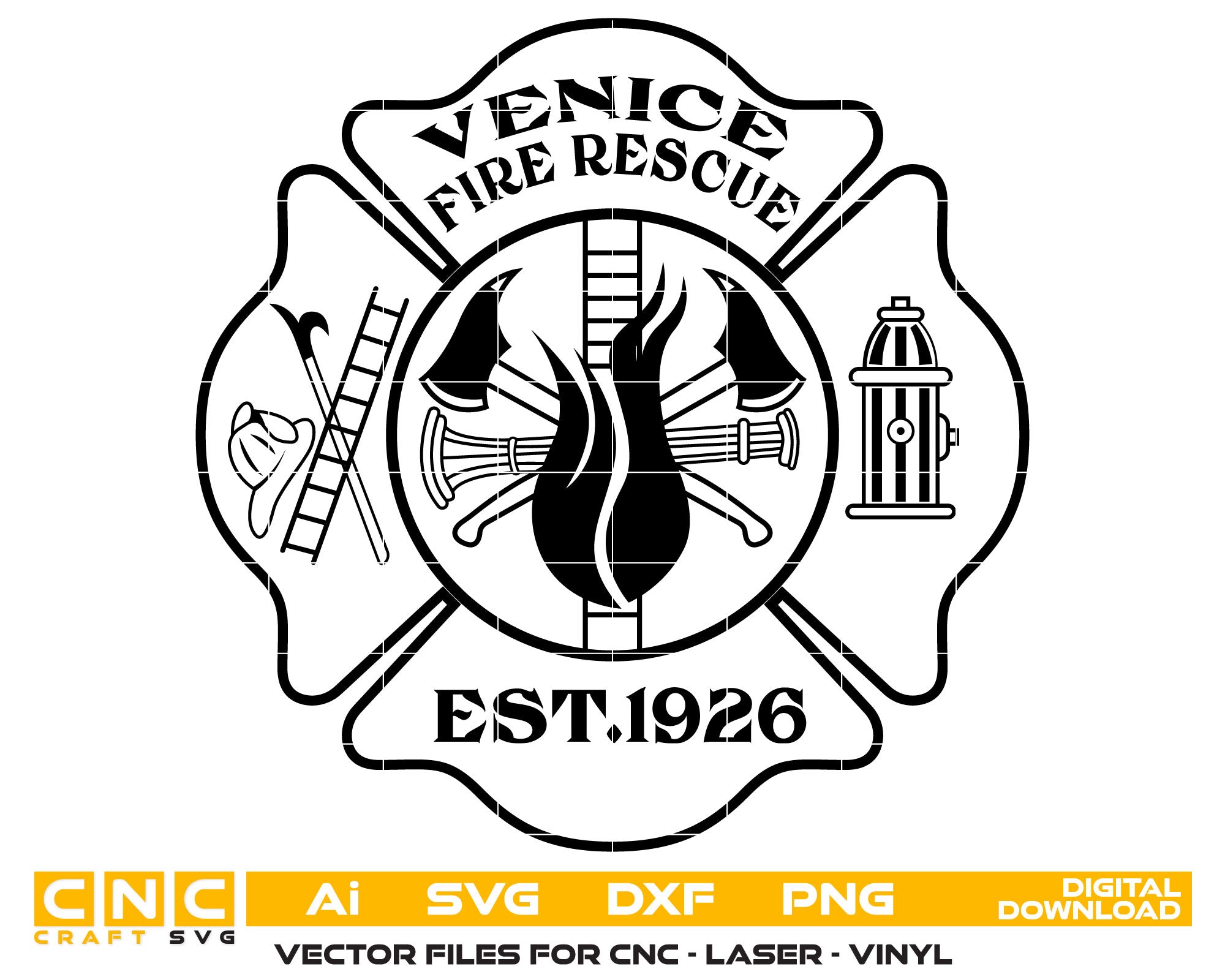 Venice Fire Rescue Badge