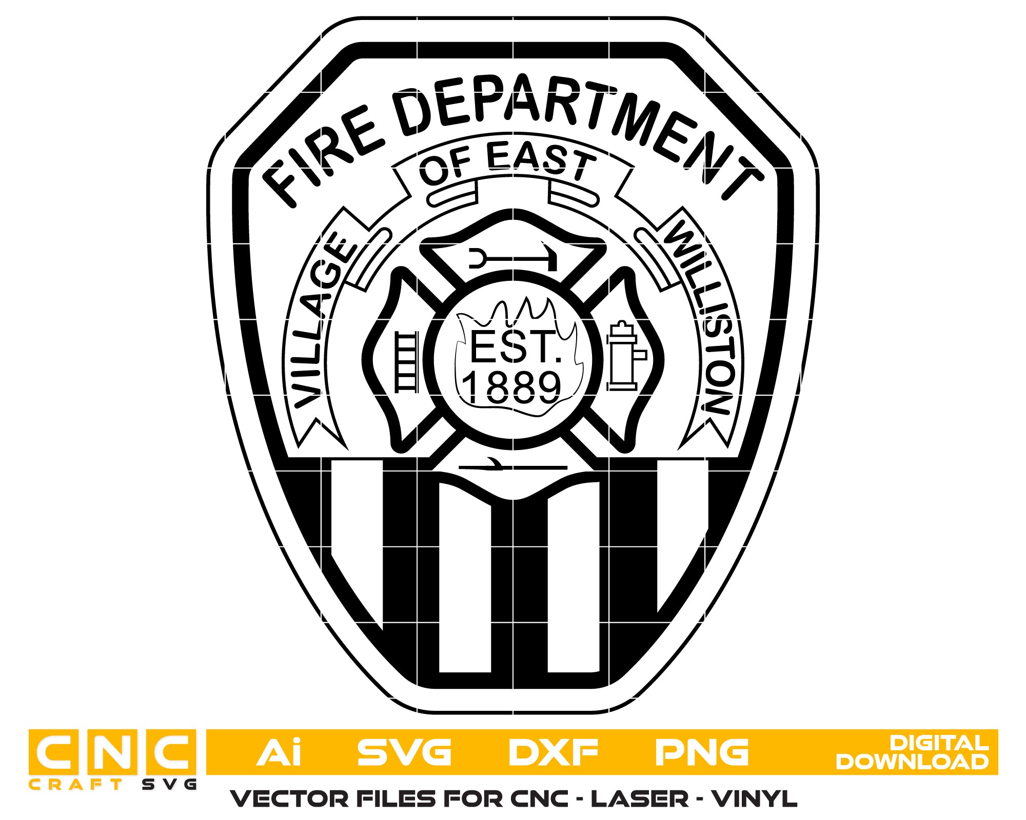 Village Of East Williston Fire Department Badge Svg
 East Williston Badge
 Fire Department Badge 
Village Of East Williston Patch