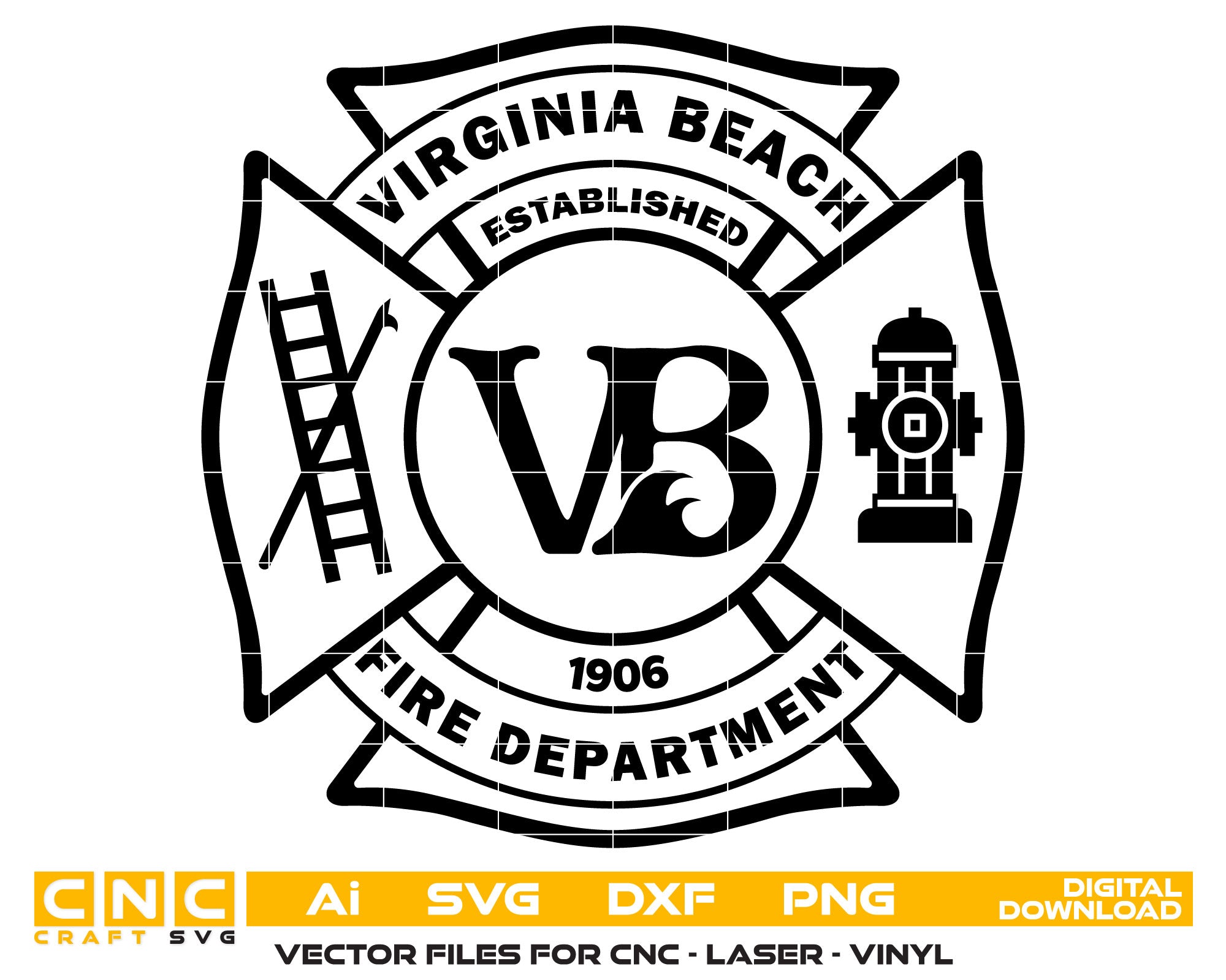 Virginia Beach Fire Department Badge