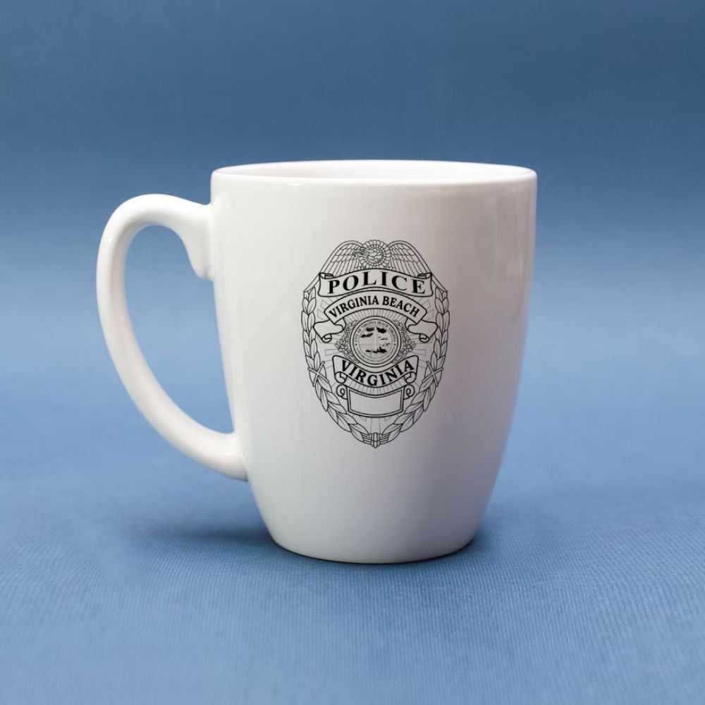 Virginia Beach Police Officer Badge SVG