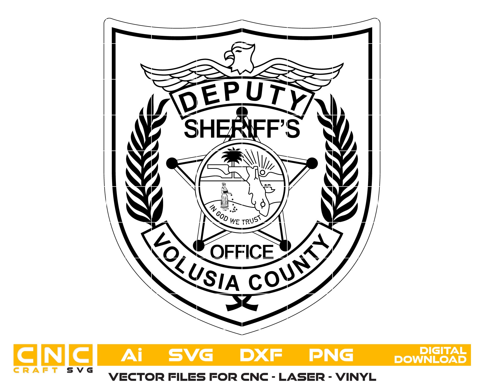 Volusia County Florida Sheriff's Office Patch