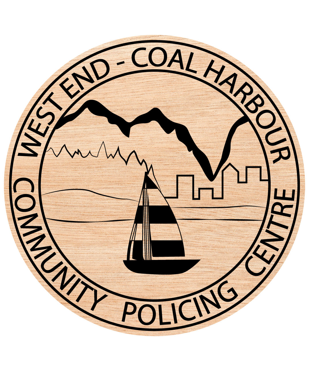 West End Coal Harbour Community Police Logo