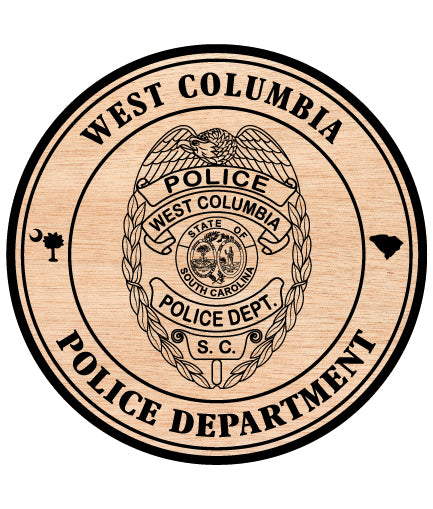 west columbia police department badge svg, west columbia police badge south carolina, sc police badge svg file, west columbia law enforcement badge vector, south carolina police svg emblem