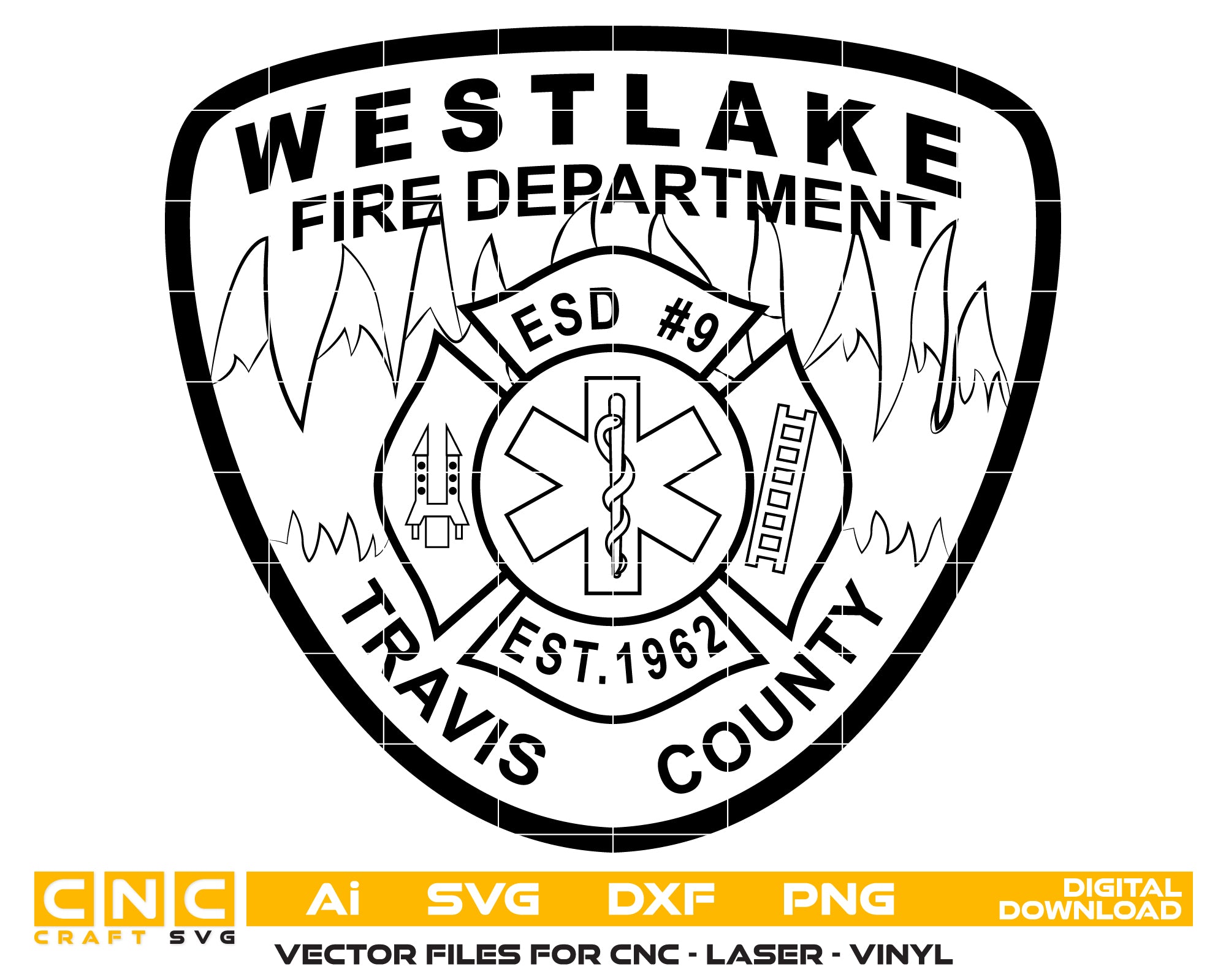 Westlake Fire Dept Travis County Patch