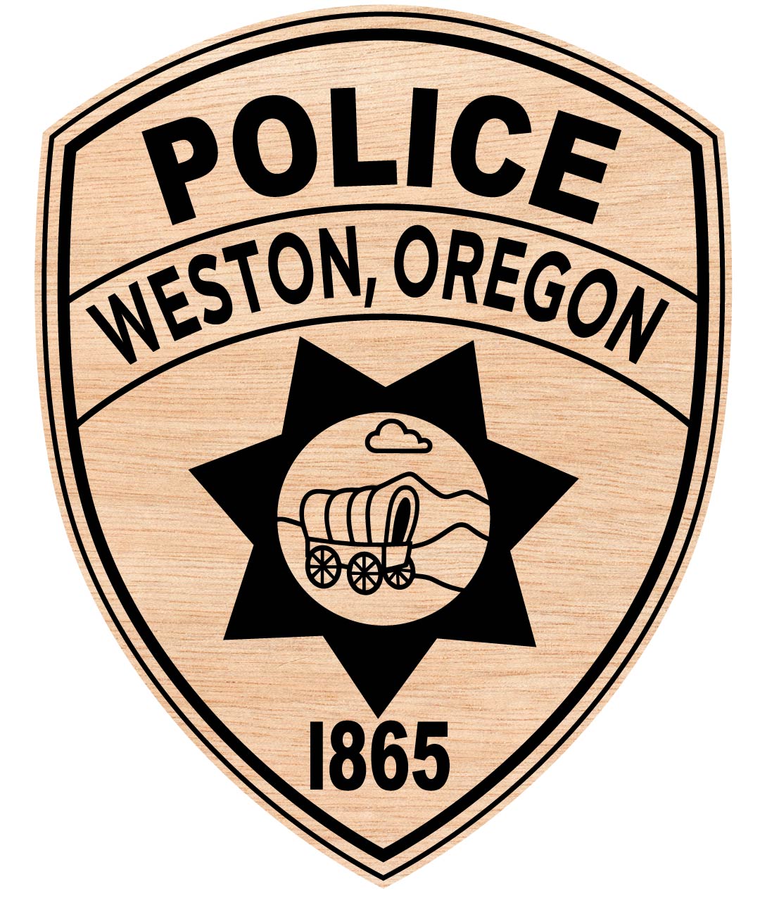 Weston, Oregon Police Patch, Weston, Oregon Police Badge, Police Badge, Police BadgeSvg
