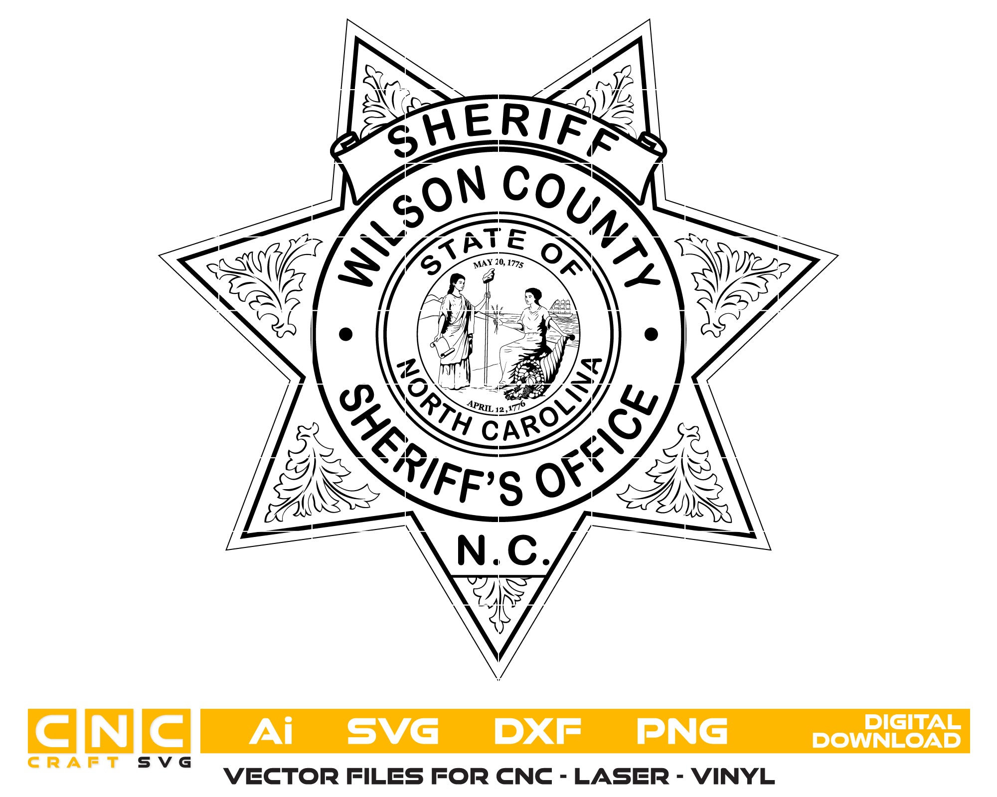 Wilson County Sheriff Badge