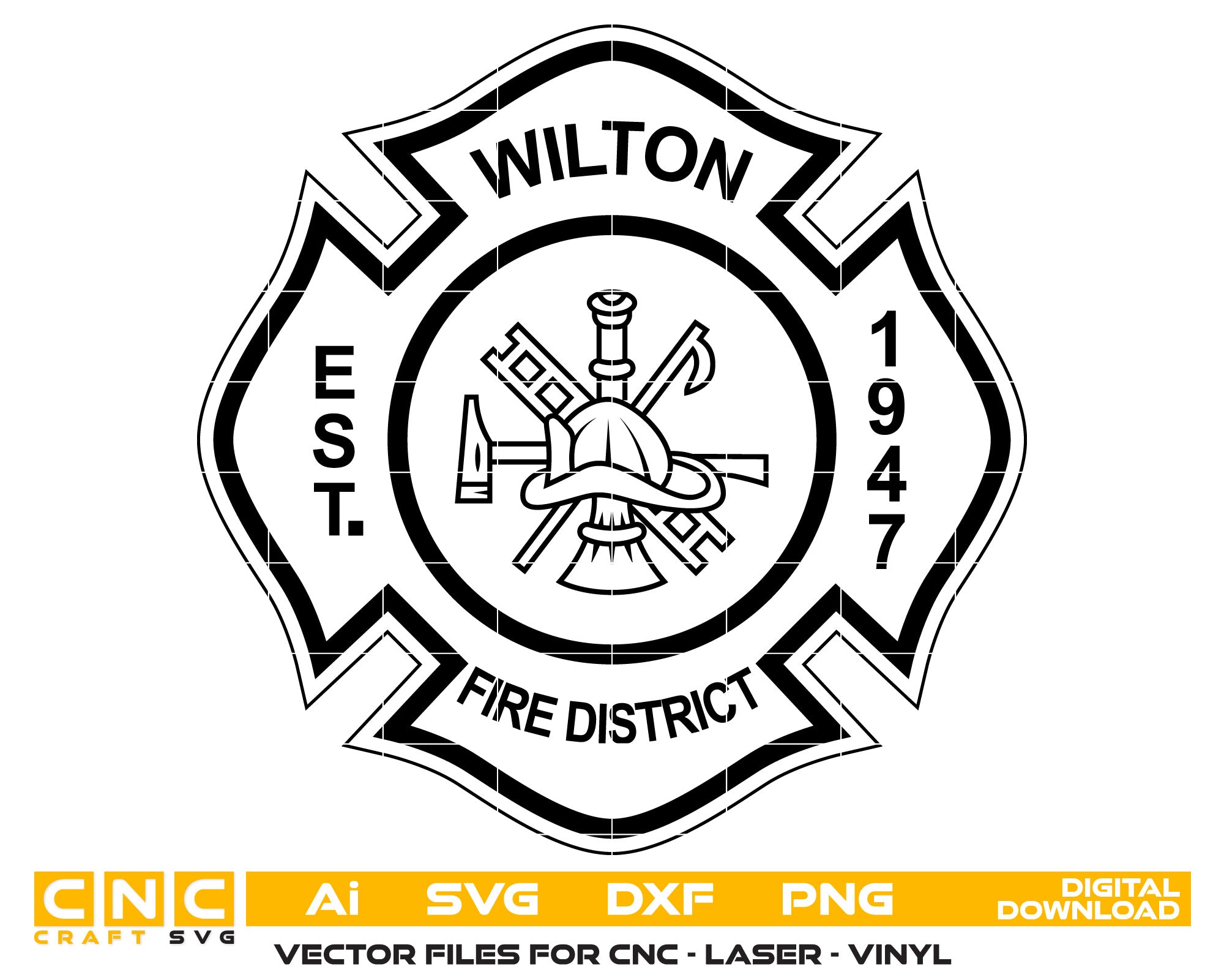 Wilton Fire District Badge