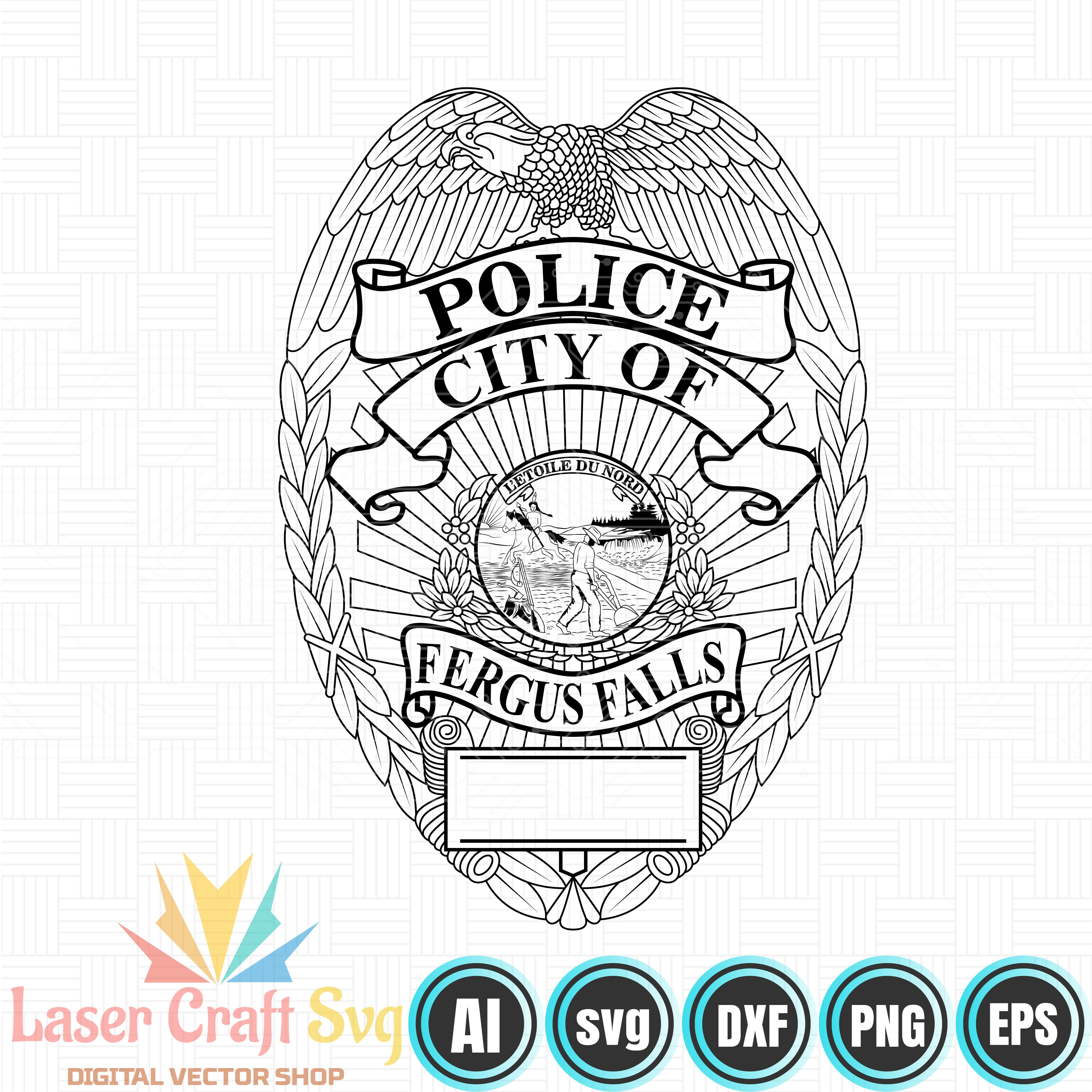City of Fergus Falls Police Baddge-01