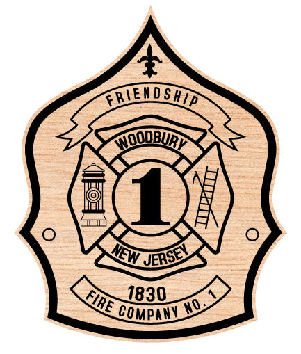 Woodbury Friendship Fire Company Badge