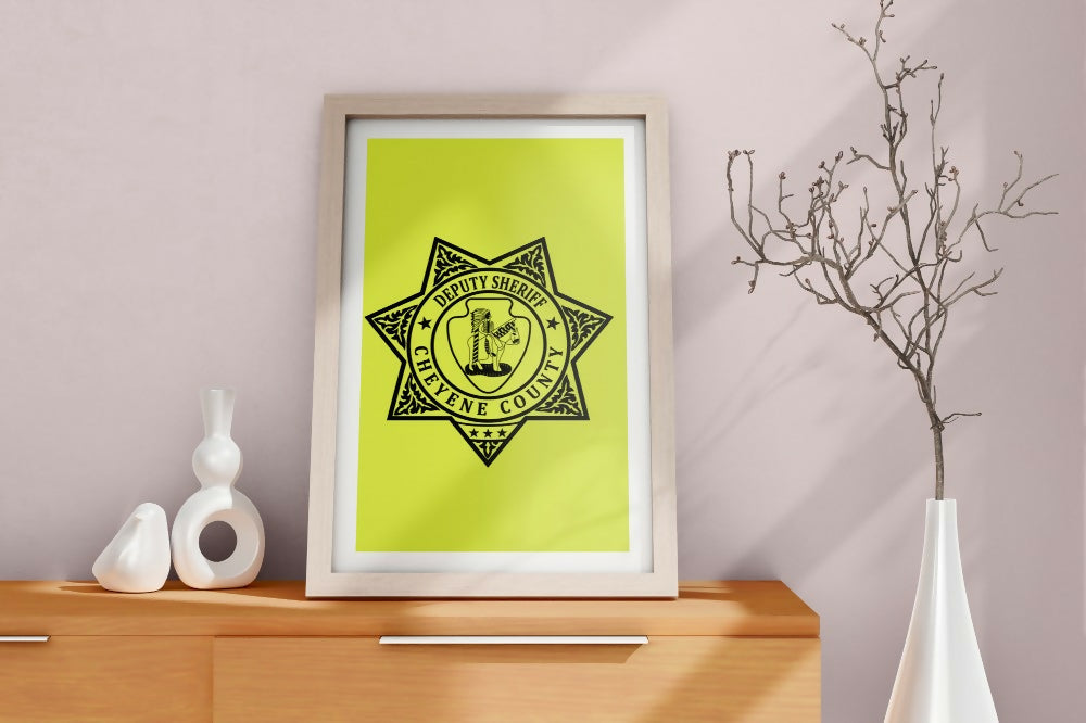 Cheyene County Deputy Sheriff Badge (1)