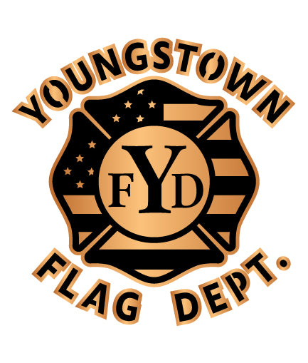 Youngstown Fire Department Badge SVG Vector Design