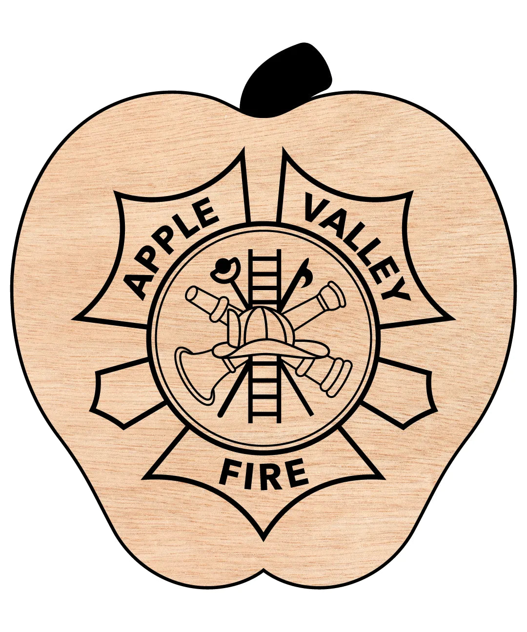 Apple Valley Fire Department Patch SVG Minnesota Firefighter Vector