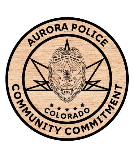 Aurora Police Department Seal SVG Colorado Law Enforcement Vector
